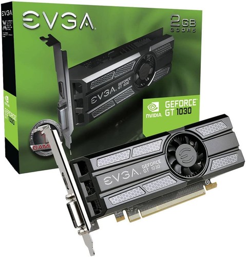 EVGA GeForce GT 1030 SC 2GB GDDR5 02G-P4-6333-KR Graphic Cards