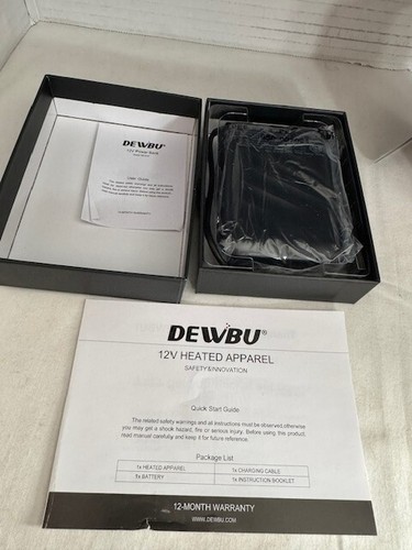 New / DEWBU Heated Jacket for Women with 12V Battery Pack Winter (W) - Picture 8 of 8