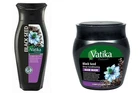 Dabur Vatika 190ml. Black Seed SHAMPOO  |  250ml. Black Seed HAIR MASK