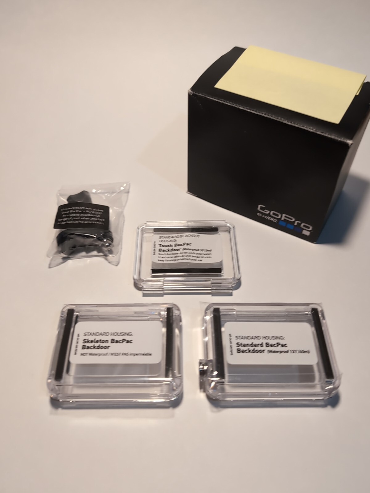 GoPro Housing BacPac Backdoor Kit with Standard Skeleton Touch and Extension Arm  -image