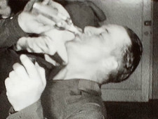 8mm Film New Year's Eve Party 1940s Home Movie Drinking Dancing Smoking Eggs
