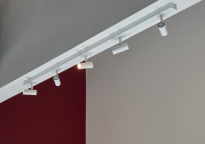 LED Deckenleuchte Nordlux Omari weiß 5 flg Deckenstrahler dimmbar Spotleuchte