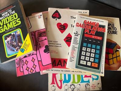 How To Master the Video Games Rubics Cube Vintage Games & More Lot 7pc Ephemera