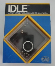 Vintage IDLE Reiss Games Shock Absorbers Dexterity Puzzle w/ Box 1974