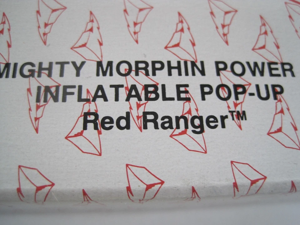 Power Rangers Mighty Morphin Inflatable Pop-Up Red Ranger In Package - Image 2 of 4