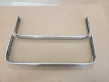 1962 1963 1964 Chevy Impala Bucket Seat Chrome Top Trim Used Original Pair