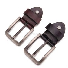 1x Gürtelschnalle Kopf Ersatz Stift Schnalle Herren Geschenk Leder Alloy 37-40mm