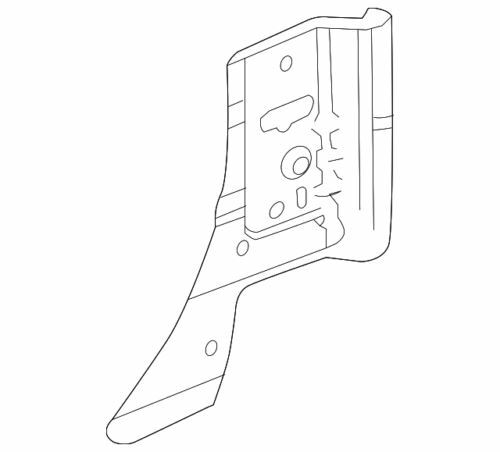 Panel inferior del pilar de bloqueo derecho para Chevrolet GMC 2014-2020 (P/N 23226124)