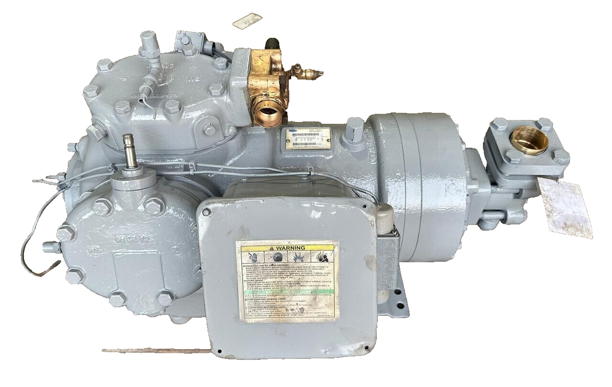 CARRIER SEMI HERMETIC COMPRESSOR 06E6299611 SHIPPING WILL BE DONE