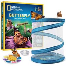 National Geographic Butterfly Growing Kit - Butterfly Habitat Kit