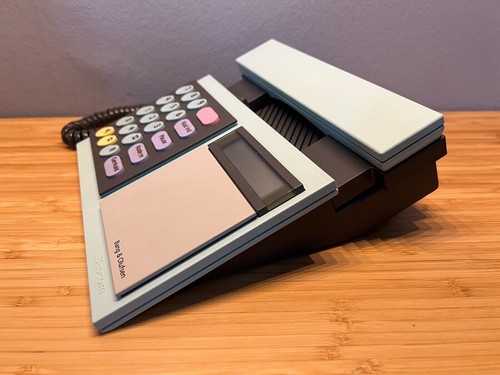 B&O Bang & Olufsen Beocom 2000 Danish Design Teal Lime Telephone Works Worldwide - Afbeelding 4 van 6