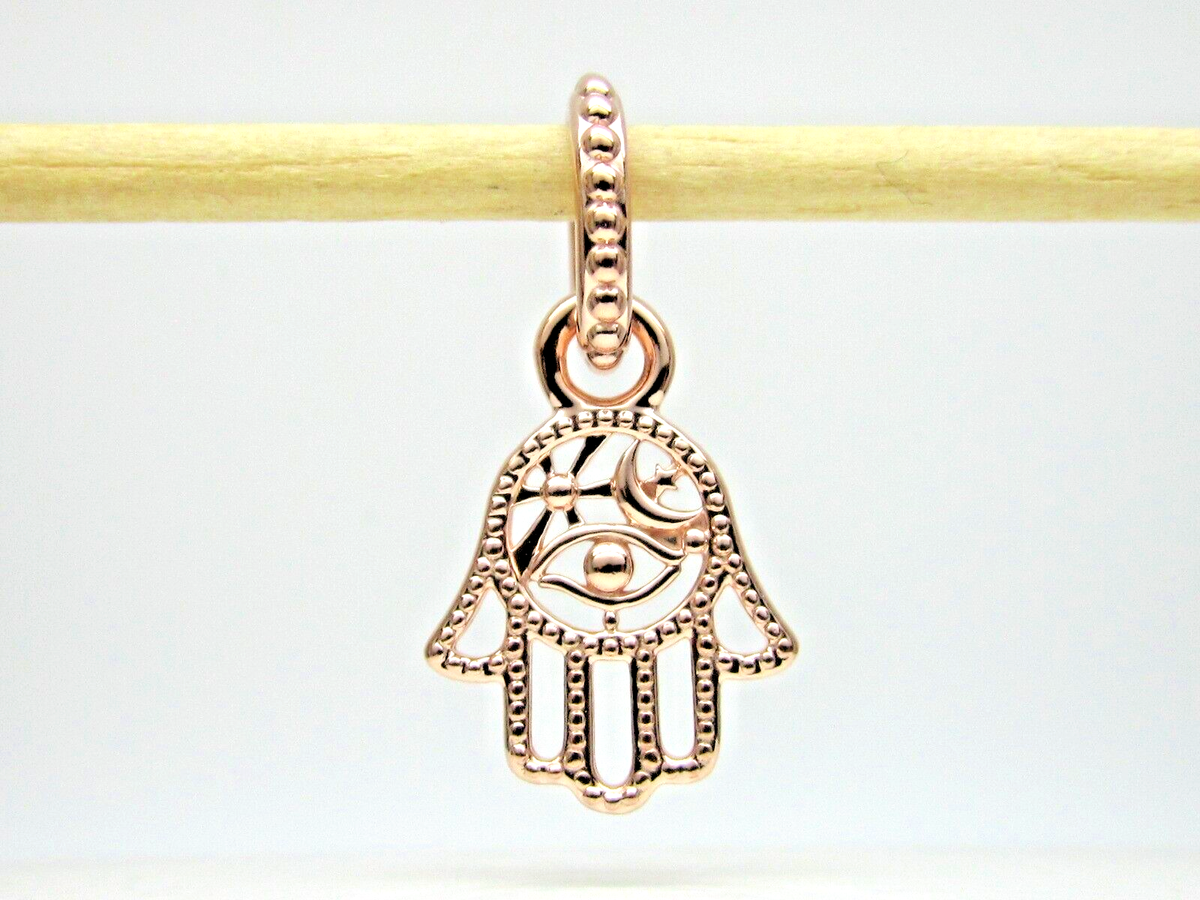 Charm Hamsa Hand Necklace Pandora Necklace Hamsa Hand Pandora