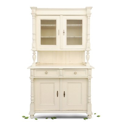 Küchenschrank antik Buffet Schrank creme Historismus Kredenz | eBay