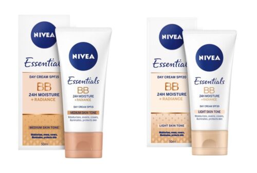 Nivea Daily Essentials 5-in-1 BB Beautifying Moisturizer Protect Skin SPF 20