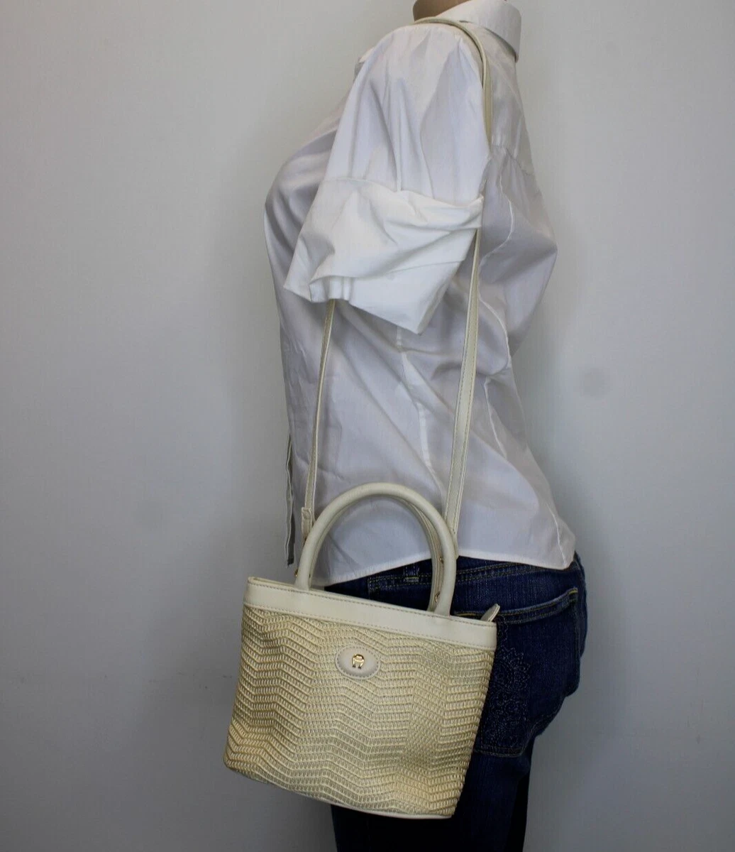 Aigner straw hotsell handbags