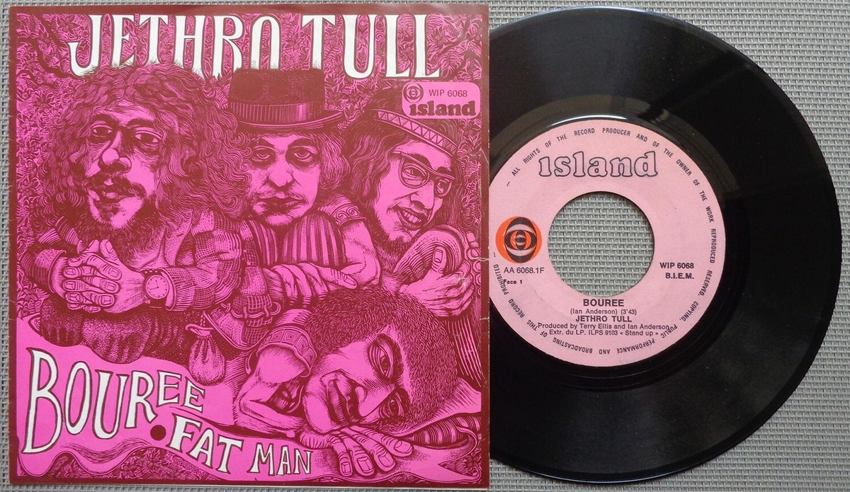 Jethro Tull ‎– Bourée / Fat Man