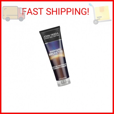 John Frieda Midnight Brunette Conditioner, Color Deepening Conditioner to Enhanc