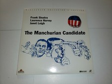 MANCHURIAN CANDIDATE LaserDisc Laser Video Disc Widescreen SINATRA/JANET LEIGH