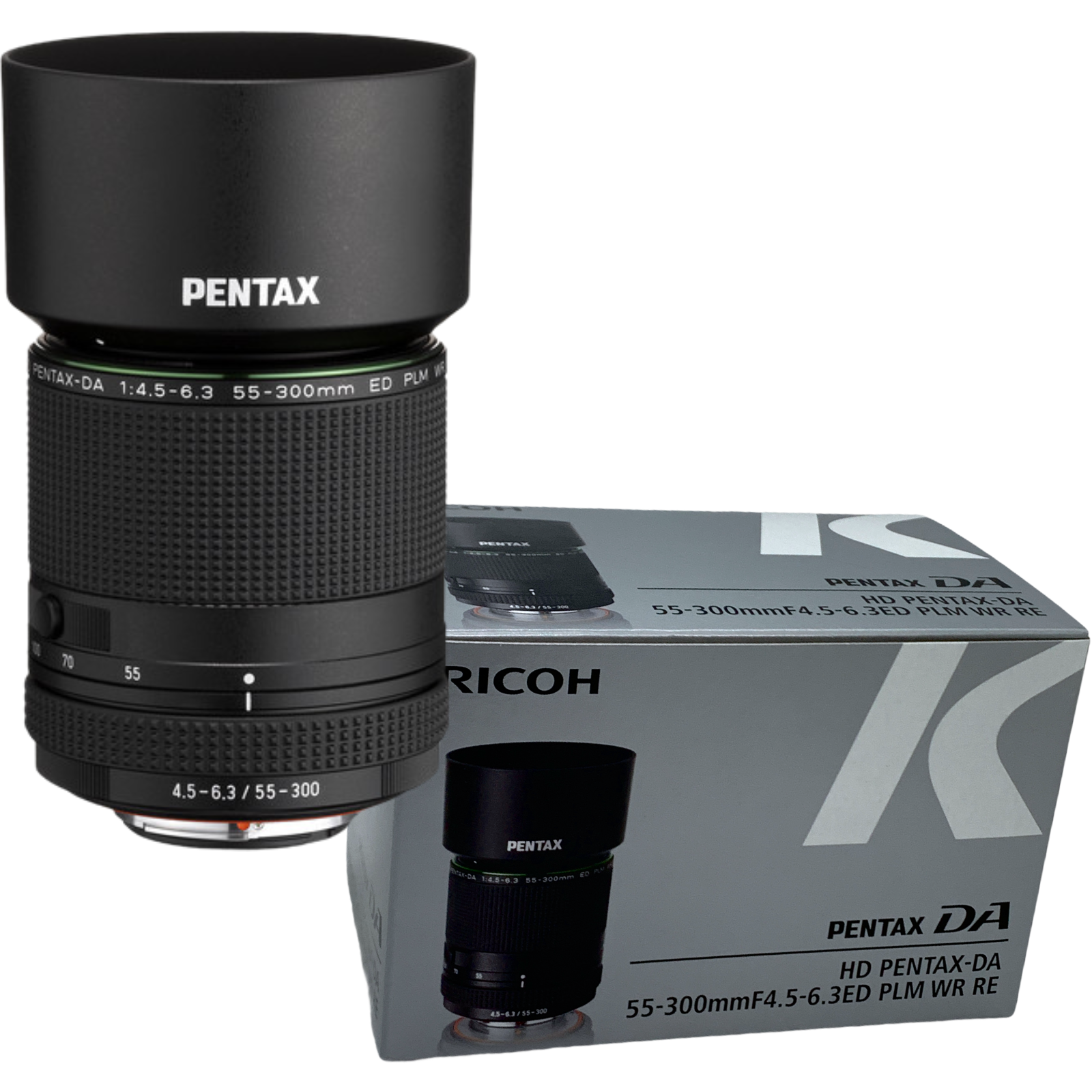 PENTAX-DA 55-300mmF4.5-6.3ED PLM WR RE-