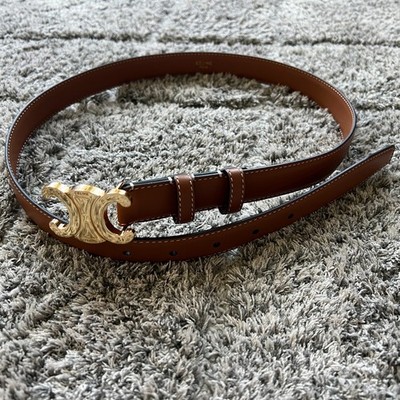 Celine Medium Triomphe Belt Size 80