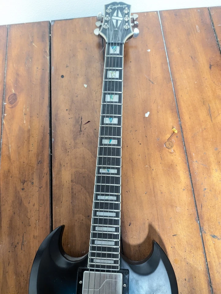 Electric Guitar Epiphone SG Prophecy Electric Guitar Blue Tiger Aged Gloss - Image 4 of 4