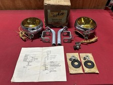 NOS VTG BLC CHROME FOG LIGHT KIT 2-695