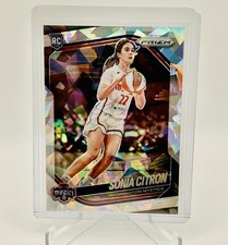 2025 Panini Prizm WNBA Sonia Citron Cracked Ice RC Mystics #122