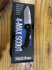 Brand new Cold Steel 4-Max Scout 5mm thick AUS 10A steel