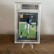 BGS 8.5 Ichiro Suzuki #726 (ROOKIE CARD) Mariners - 2001 Topps Baseball