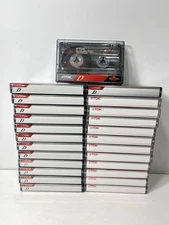 Lot Of 25 Used Cassette Tapes For Blanks Re Use TDK D90 CLEAN FREE SHIPPING