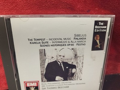 Sibelius / Sir Thomas Beecham - The Tempest / Karella Suite (CD, 1990, BMG)