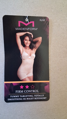 Maidenform shappinghose Shaping Body hohe Taille gr M nylon spandex beige neu+et