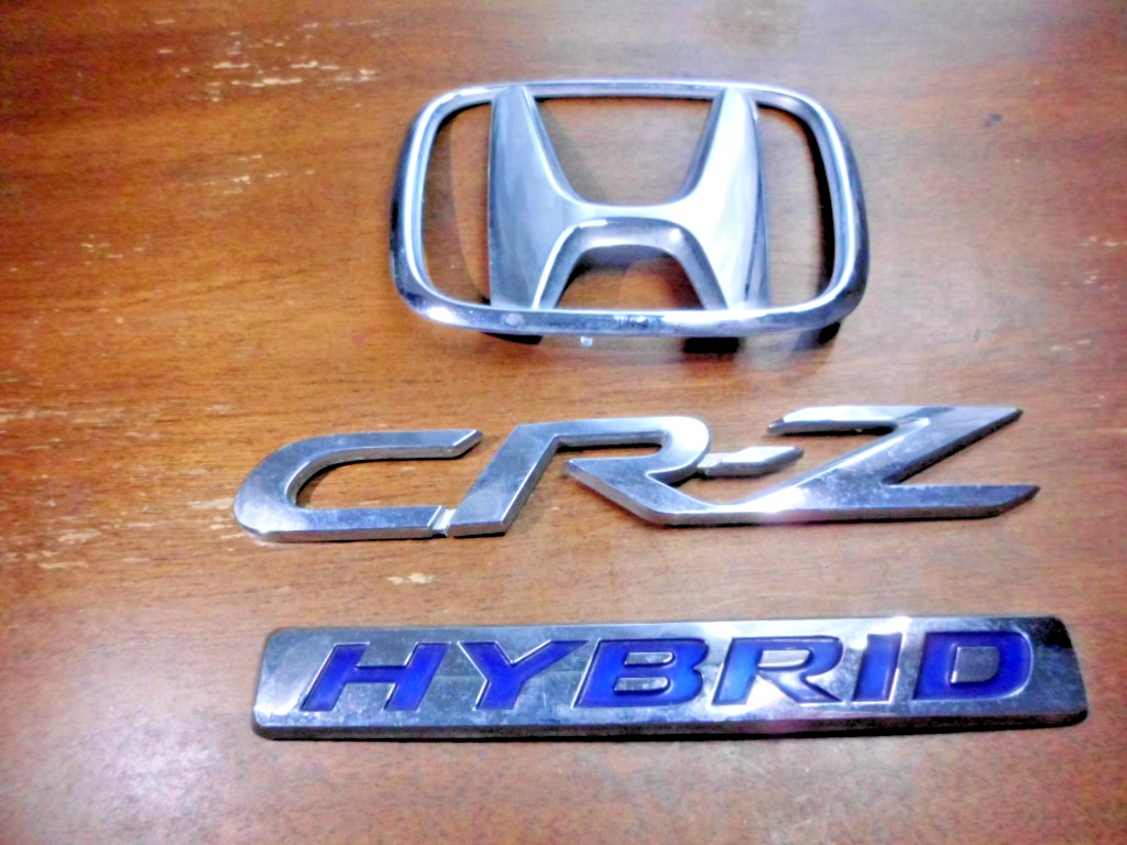 2016 Honda CR-Z Hybrid Hatchback Rear Emblem Set | eBay