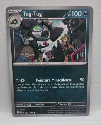 CARTE POKEMON TAG-TAG 092/132 MEGA EVOLUTION ME01 FR