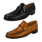 Loake Mens Leather Moccasin Slip On Shoes Palermo 2