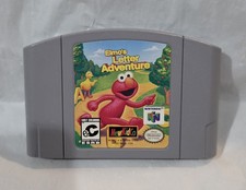 Elmo’s Letter Adventure - Nintendo 64 TESTED, WORKING Video Game Cartridge Only