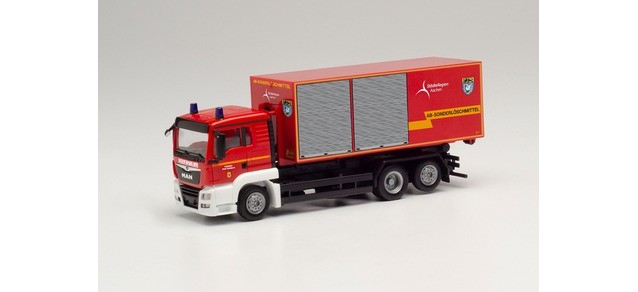 Herpa 096331 - 1/87 MAN TGS XL WL Truck ""FW Eschweiler / Aachen Region""