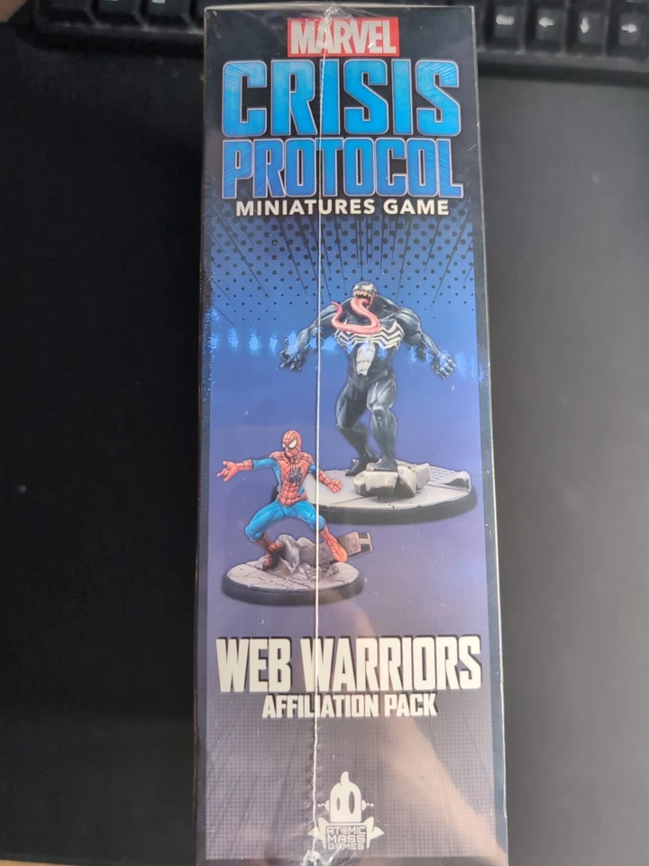 Marvel Crisis Protocol Web Warriors Spider Man Miles Morales Ghost-Spider Venom Foto 2 de 4