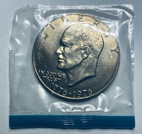 Photo of a 1976-P Eisenhower Dollar from an eBay listing that sold on Jul 20, 2026