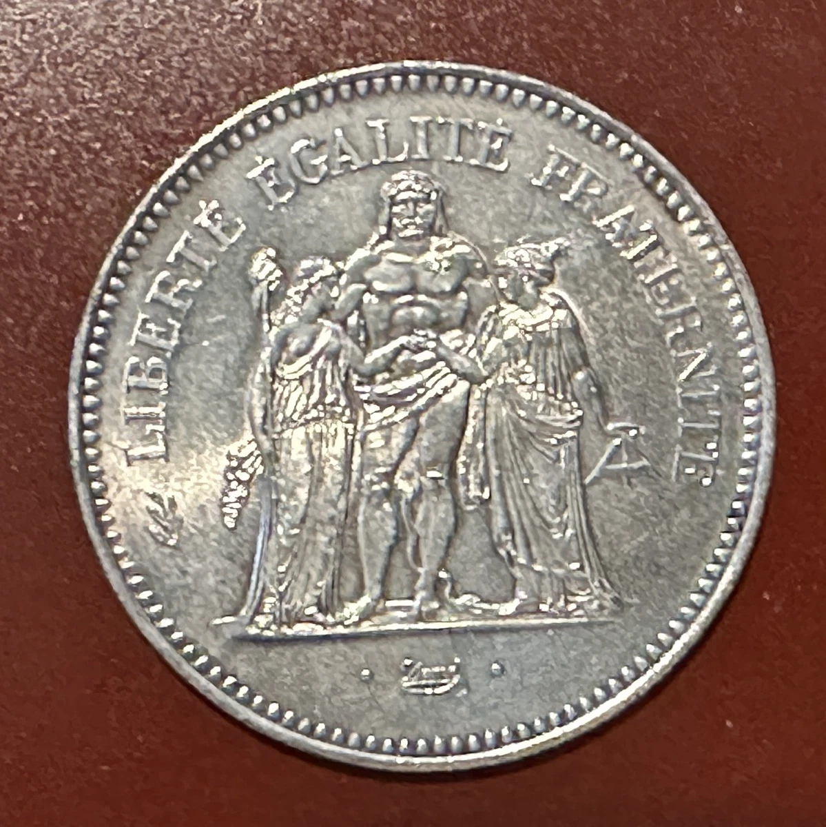 フランス 1974 ヘラクレス 50 Francs 銀貨 Hybride 【公式通販】