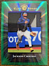 2025 Panini Donruss Elite Jackson Chourio Green Laser SP #6 Milwaukee Brewers 