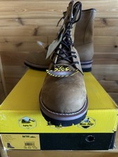 AdTec Men's 9" Logger Steel Toe Crazy Horse Leather Boots 1740 Size 13