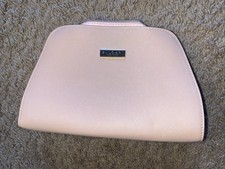 BVLGARI PARFUMS Pink Clutch Makeup Bag with GWP Bulgari Faux Leather