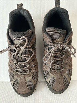 Merrell Accentor 3 Men s 11.5 Boulder Brown Suede Mesh Hiking Trail Shoes J13548
