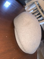 Vintage Lancaster 4384 Wool Crushable Flat Cap Newsboy Cr me