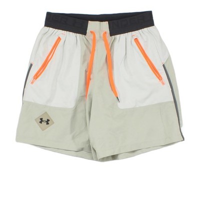 Under Armour Shorts Herren Größe M beige leicht Performance atmungsaktiv