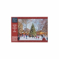 Skating Around The Christmas Tree 1000 Piece Jigsaw Puzzle