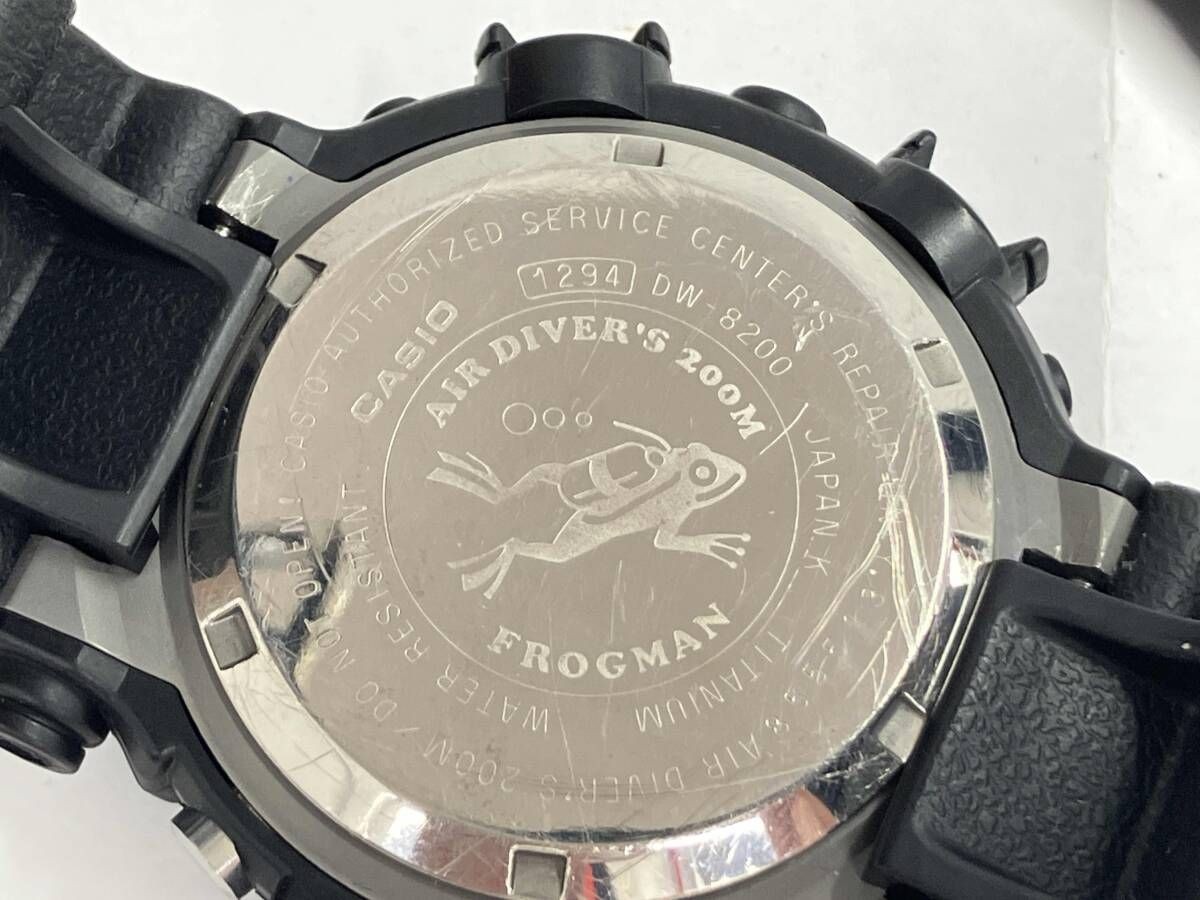 CASIO G-SHOCK FROGMAN DW-8200 Quartz Watch 49mm with Scratches | eBay