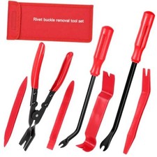 7Pcs Auto Interior Trim Removal Tools, Anti-Scratch Plastic Pry Bars