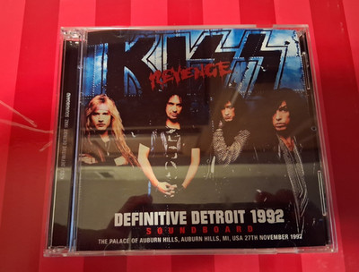 KISS DEFINITIVE DETROIT 11-27-1992 (2 CDS)!! GENE ACE PETER PAUL ERIC BRUCE DIO